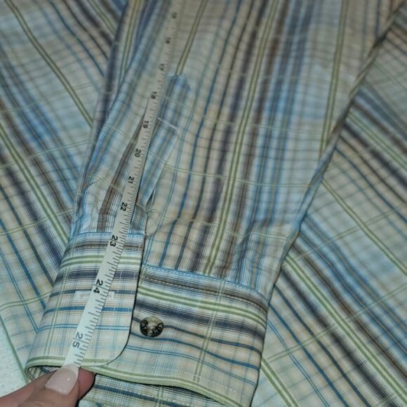 Ariat Pro Series Embroidered Front & Back Long Slv Button Down Sz L (XL) Shirt - Picture 5 of 14